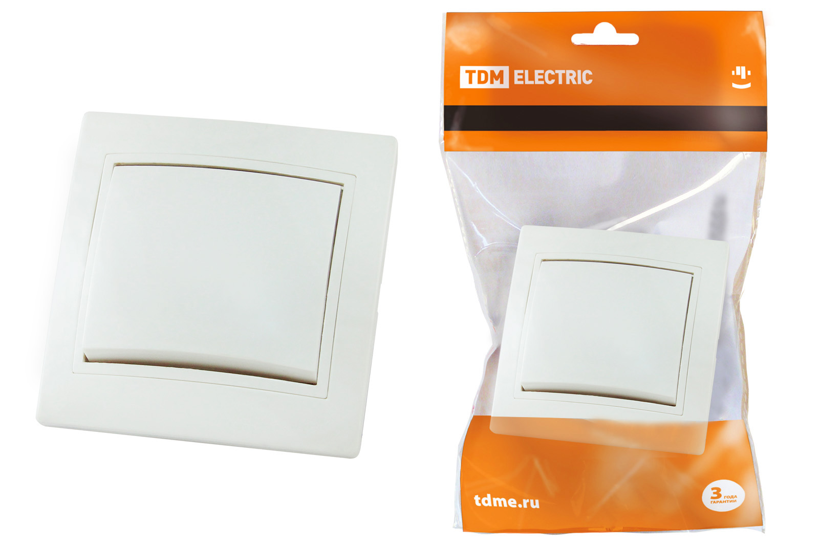 Выключатель 1 кл. 10А белый