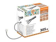 Кабель витая пара народный F/UTP Cat 5e 4х2х24AWG (305м) PVC, серый