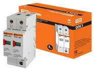 Разрядник ОПС1-B 2Р In=30kA Un=400B Im=60kA TDM