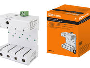 Основание ОПС1 4Р с контактом сигнализации 1НО TDM