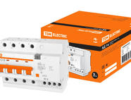 Диф.автомат АД14 4Р 10А 10мА TDM