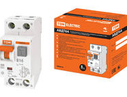 АВДТ 64 2Р(1Р+N) B16 10мА тип А защита 265В TDM