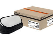 Светильник НПБ1407 черный/овал ресничка 60Вт IP54 TDM