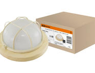 Светильник НПБ1102 сосна круг с реш. 100Вт IP54 TDM