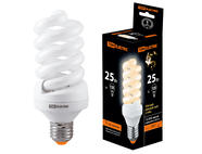 Лампа энергосберегающая КЛЛ-FS-25 Вт-2700 К–Е27 (60х141 мм) TDM