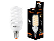 Лампа энергосберегающая КЛЛ-FSТ2-15 Вт-2700 К–Е14 (42х103 мм) TDM