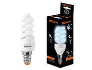 Лампа энергосберегающая КЛЛ-FSТ2-9 Вт-4000 К–Е14 (32х99 мм) TDM