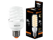 Лампа энергосберегающая КЛЛ-FSТ2-20 Вт-2700 К–Е27 (50х107 мм) TDM