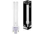 Лампа энергосберегающая КЛЛ-PD-18Вт-4000K-G24d-2 TDM
