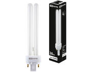 Лампа энергосберегающая КЛЛ-PD-26Вт-4000K-G24d-3 TDM