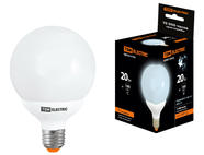 Лампа энергосберегающая КЛЛ-G95-20 Вт-4000 К–Е27 TDM