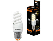 Лампа энергосберегающая КЛЛ-FSТ2-11 Вт-2700 К–Е27 КОМПАКТ (35х98 мм) TDM