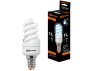 Лампа энергосберегающая КЛЛ-FSТ2-11 Вт-4000 К-Е14 КОМПАКТ (35х98 мм) TDM