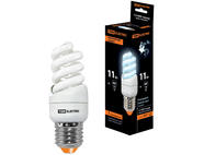 Лампа энергосберегающая КЛЛ-FSТ2-11 Вт-4000 К–Е27 КОМПАКТ (35х98 мм) TDM