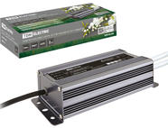 Блок питания 100Вт-12В-IP67 для светодиодных лент и модулей DC 12В, металл TDM