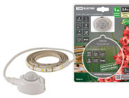 Умная подсветка SMD2835-30LED/m-IP20-5В-2,4Вт-3000К(1 м),датчик движ.и освещ.,акк.Li-Ion 1100мАч TDM