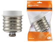 Переходник E40-E27, белый, TDM