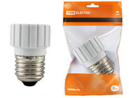 Переходник E27-GU10, белый, TDM