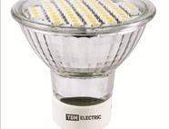 Лампа светодиодная PAR16-3 Вт-220 В -3000 К–GU 10 SMD TDM