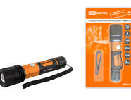 Фонарь «Титан 2» 10 Вт 1 светодиод CREE 1000 лм, 1х18650 3.7 В 2200 мА*ч , IPX4, USB, TDM