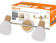 Светильник Спот, 2х40Вт, Е14, 230 В, 50 Гц, IP20, 