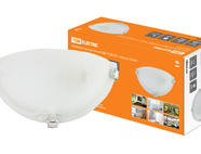 Светильник декоративный СД 1*60 Вт E27 полукруг белый (в индивид. коробке) TDM