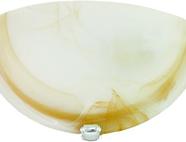 Светильник декоративный СД 1*60 Вт E27 полукруг янтарный (в разборе) TDM