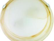 Светильник декоративный СД 2*60 Вт E27 круг янтарный (в разборе) TDM