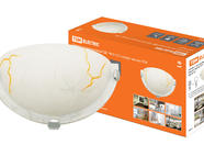 Светильник декоративный СД 1*60 Вт E27 полукруг мрамор TDM