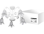 Люстра НCБ-12-04-5х40 «Адель» белый 5х40Вт E14 TDM