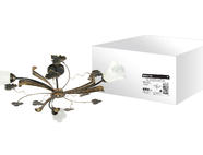 Люстра НСБ-02-01-3х40 «Модена» черный с золотом 3х40Вт E14 TDM