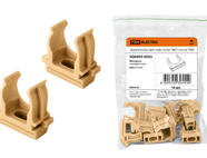 Крепеж-клипса для трубы 25 мм (10шт) 