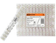 Зажим винтовой ЗВИ-20 полипропилен 1,5-6мм2 12пар 100°С белый (индивидуальная упаковка) TDM