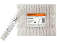 Зажим винтовой ЗВИ-80 полипропилен 6-25мм2 12пар 100°С белый (индивидуальная упаковка) TDM