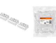 Клемма пружинная соединительная КСП5-3L+N+PE, 16 A TDM
