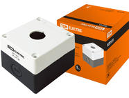 Корпус КП101 для кнопок 1место белый TDM