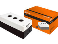 Корпус КП103 для кнопок 3места белый TDM