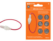 Плавкая вставка ВПТ6-3 0,315А 250В TDM упак (10 шт.)