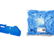 Изолятор на DIN рейку синий TDM