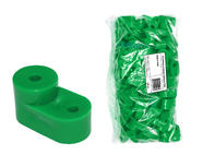 Изолятор угловой зелёный TDM