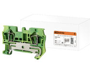 Зажим клеммный безвинтовой (ЗКБ) PEN 2,5 мм2 TDM