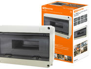 Бокс ЩРН-П-15 модулей навесной пластик IP65 TDM