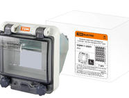 Крышка защитная для выреза в шкафу пластик 4 модуля IP67 TDM