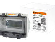 Крышка защитная для выреза в шкафу пластик 6 модулей IP67 TDM