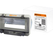 Крышка защитная для выреза в шкафу пластик 8 модулей IP67 TDM