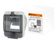 Крышка защитная для выреза в шкафу пластик 3 модуля IP67 TDM