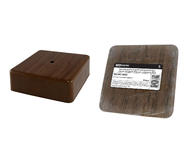 Коробка распаячная КР 50х50х20 ОП бук, с клем. колодкой, IP40, инд. штрихкод TDM