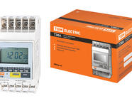 Таймер электронный ТЭ8A-1мин/7дн-8on/off-16А-DIN TDM