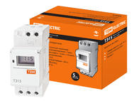 Таймер электронный ТЭ15-1мин/7дн-16on/off-16А-DIN TDM