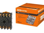 Разьем Р8Ц - цокольный 8-pin на DIN-рейку/плоскость TDM